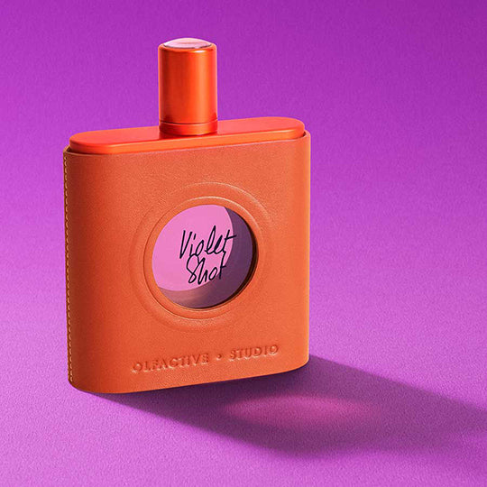 Violet Shot | Extrait de Parfum 100ml | Mandarina | Hoja de Violeta | Pachulí