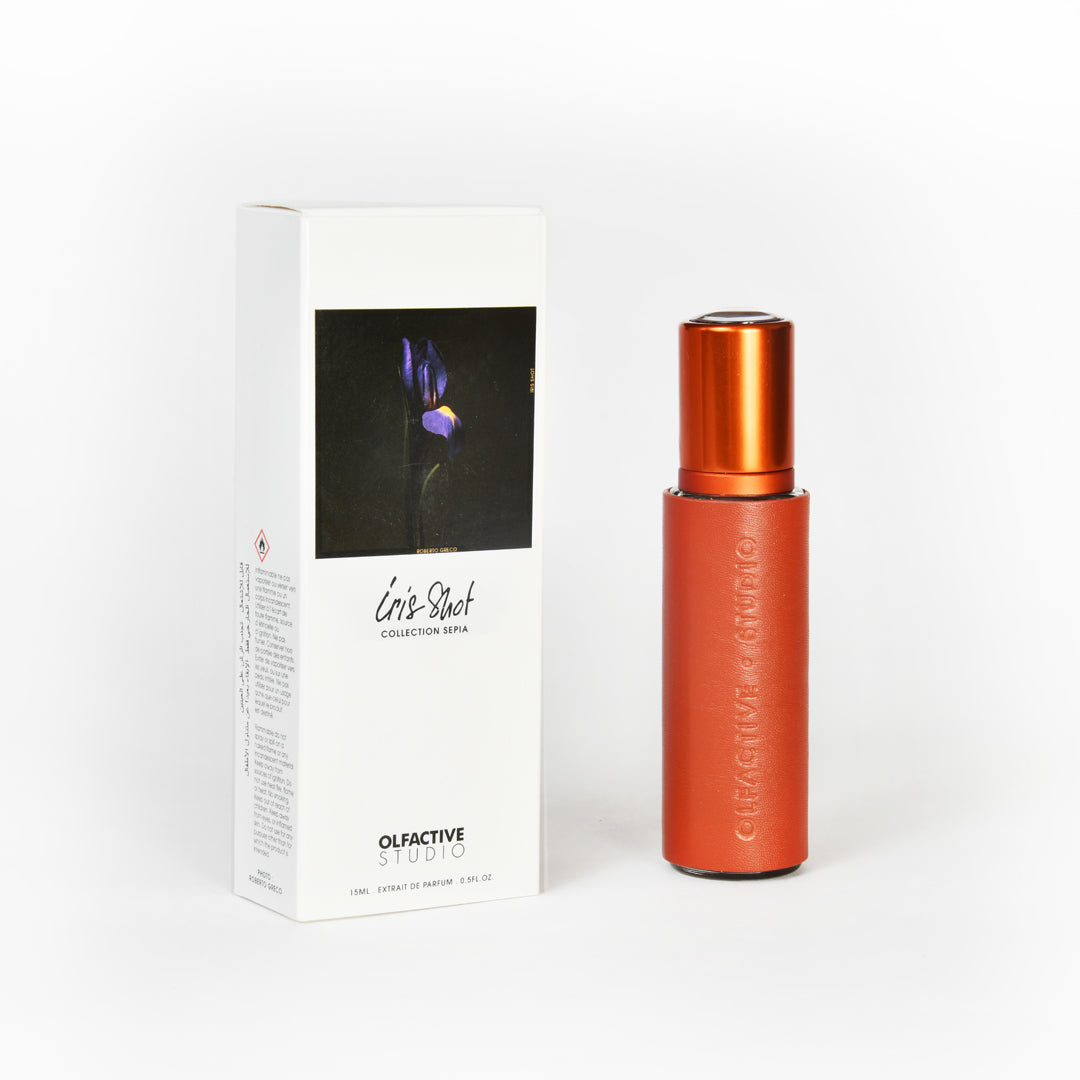 Iris Shot | Extrait de Parfum 15ml | Cardamom | Almond | Iris Concrete